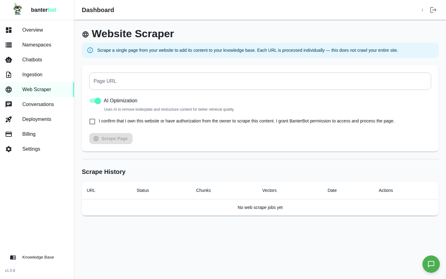 BanterBot.ai - Build Custom AI Chatbots From Your Knowledge Base | No Code